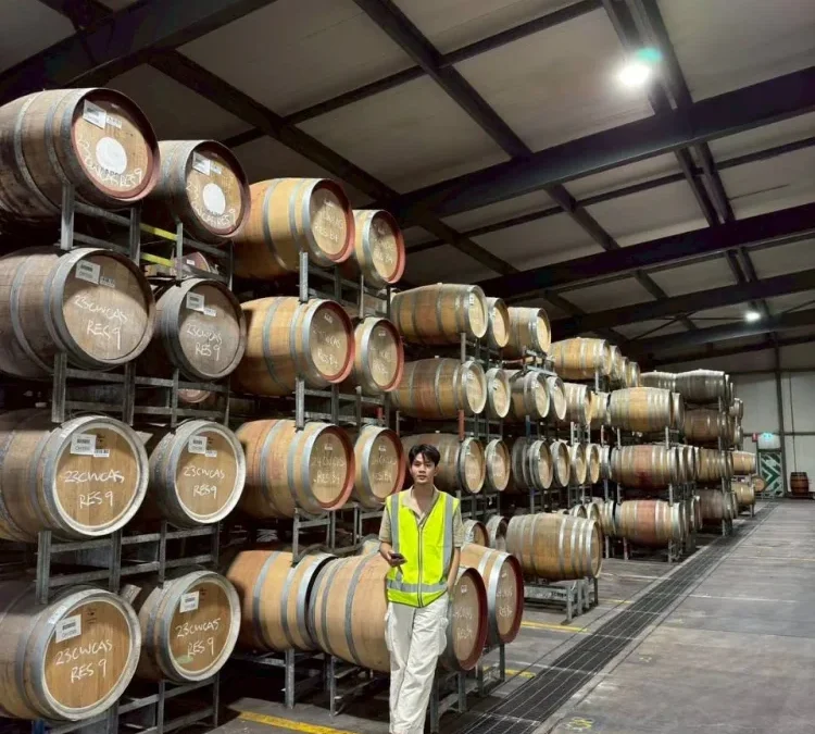 Factory Study Visit at JBH Wine, Adelaide, AUS